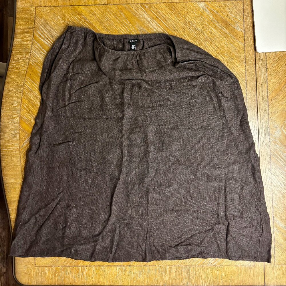 Eileen Fisher Brown/Gray Skirt